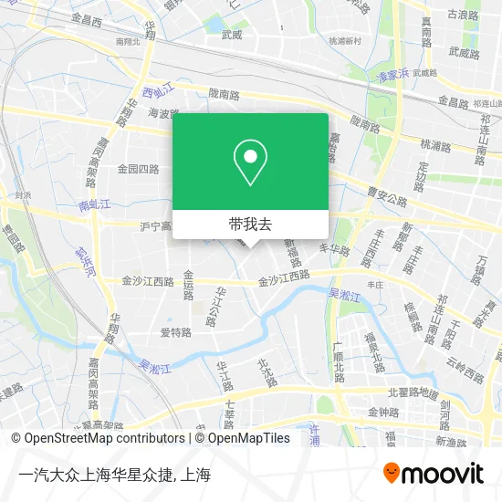 一汽大众上海华星众捷地图