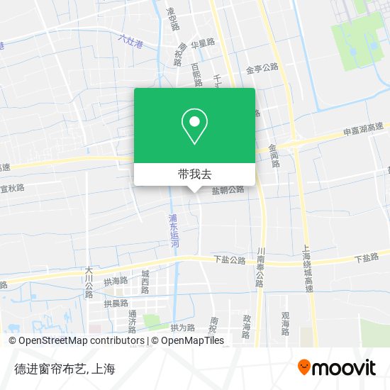 德进窗帘布艺地图