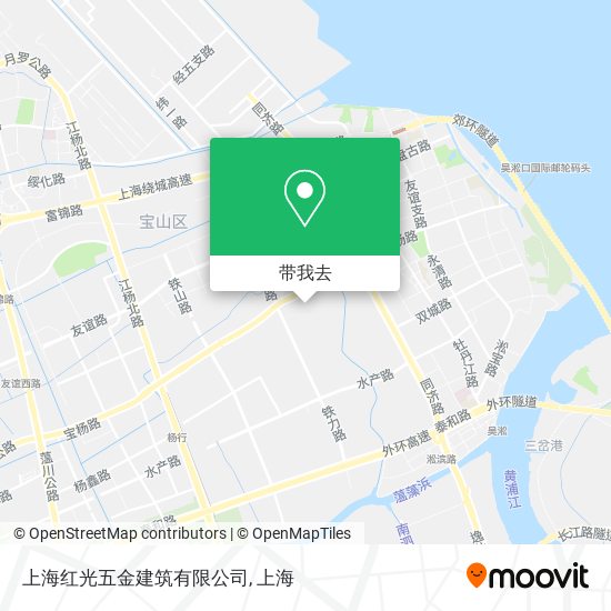 上海红光五金建筑有限公司地图
