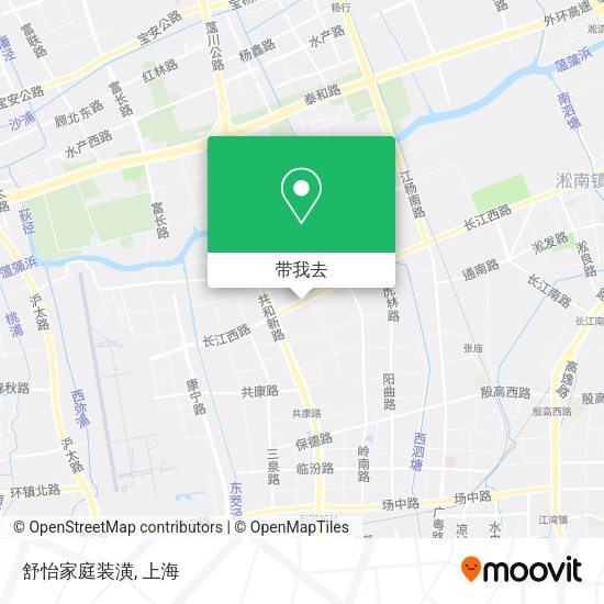 舒怡家庭装潢地图
