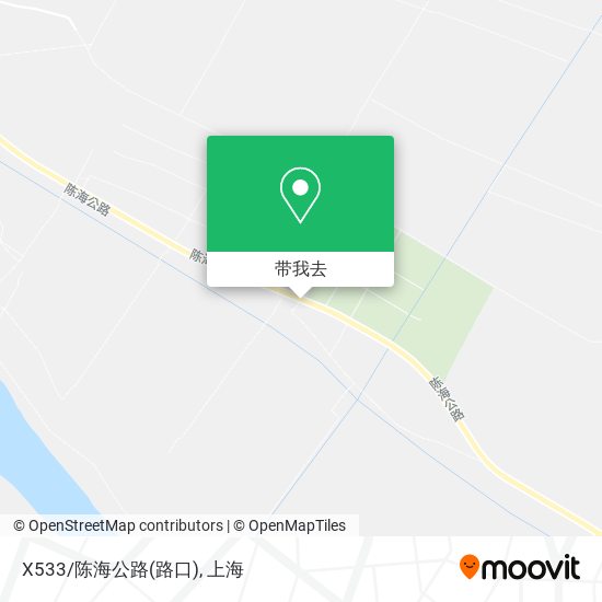 X533/陈海公路(路口)地图
