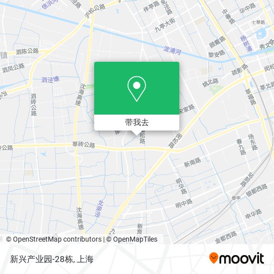 新兴产业园-28栋地图