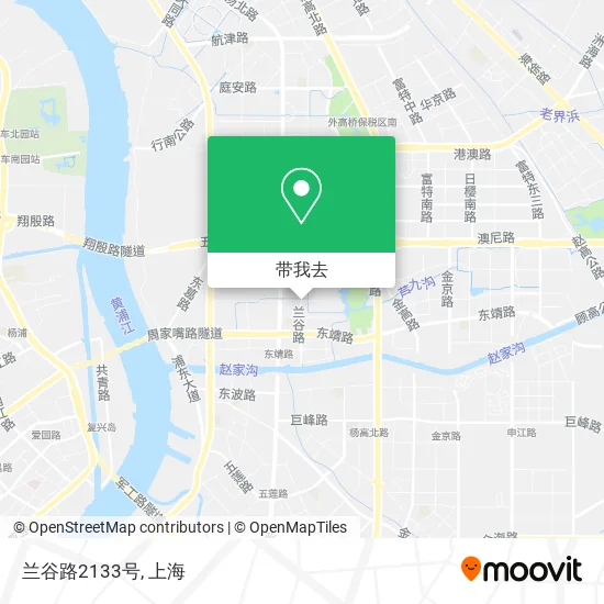 兰谷路2133号地图