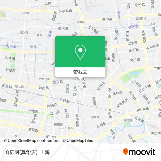Q房网(真华店)地图