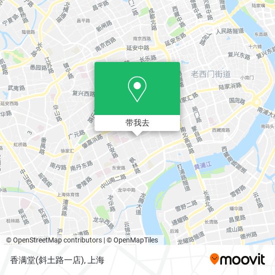 香满堂(斜土路一店)地图