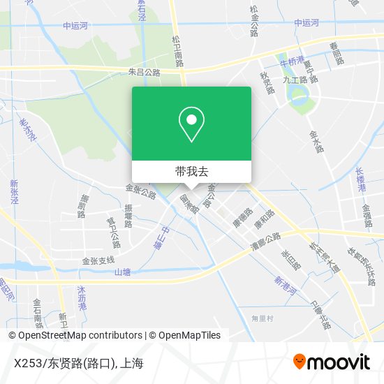 X253/东贤路(路口)地图