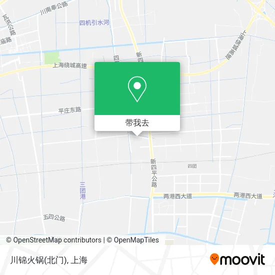 川锦火锅(北门)地图