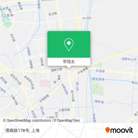 漕廊路178号地图