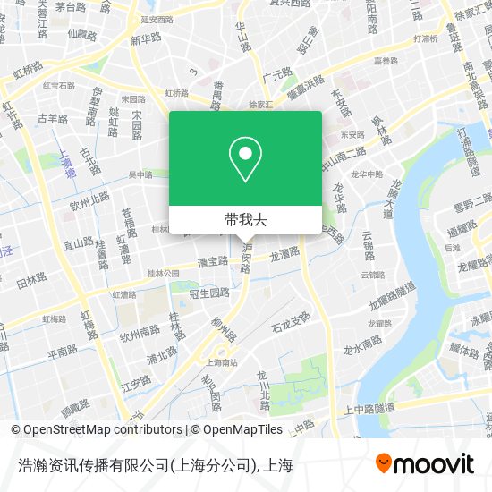 浩瀚资讯传播有限公司(上海分公司)地图