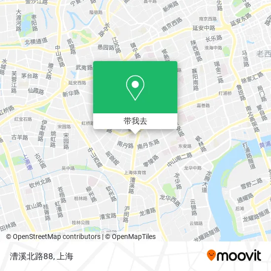 漕溪北路88地图