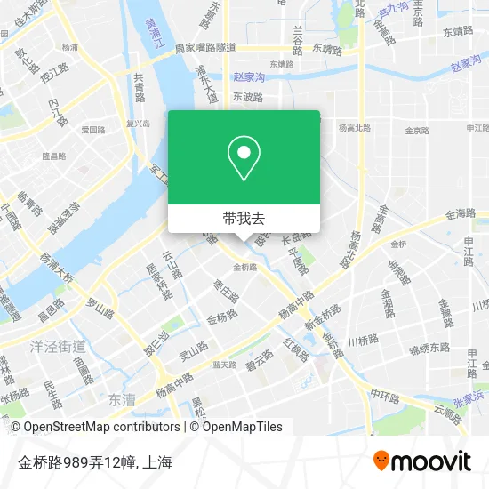 金桥路989弄12幢地图