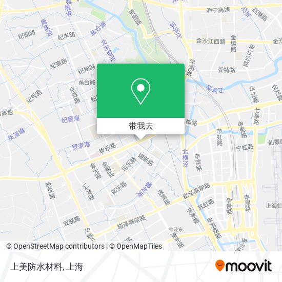 上美防水材料地图