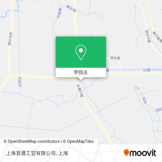 上海算通工贸有限公司地图
