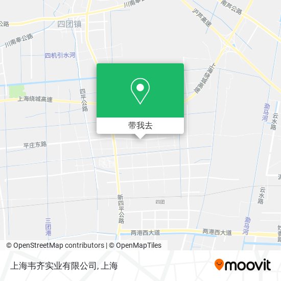 上海韦齐实业有限公司地图