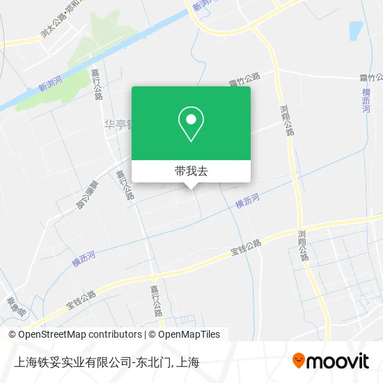 上海铁妥实业有限公司-东北门地图