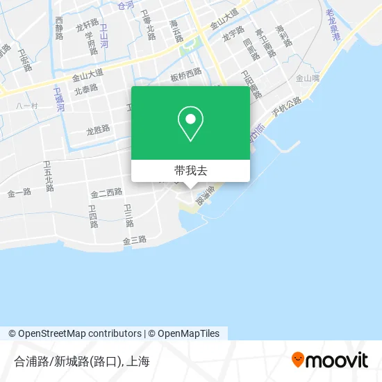 合浦路/新城路(路口)地图