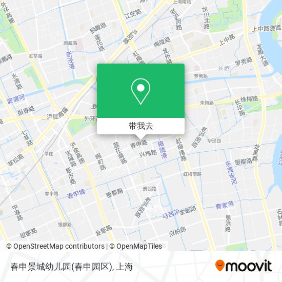 春申景城幼儿园(春申园区)地图