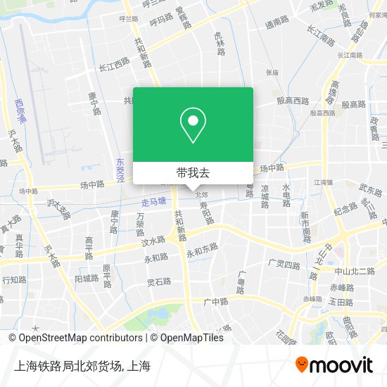 上海铁路局北郊货场地图