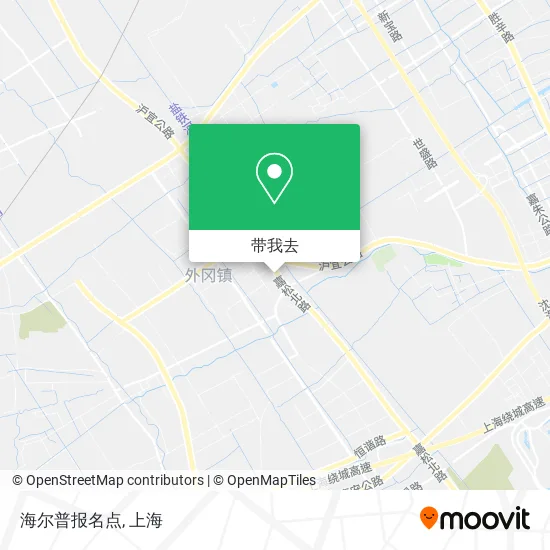 海尔普报名点地图