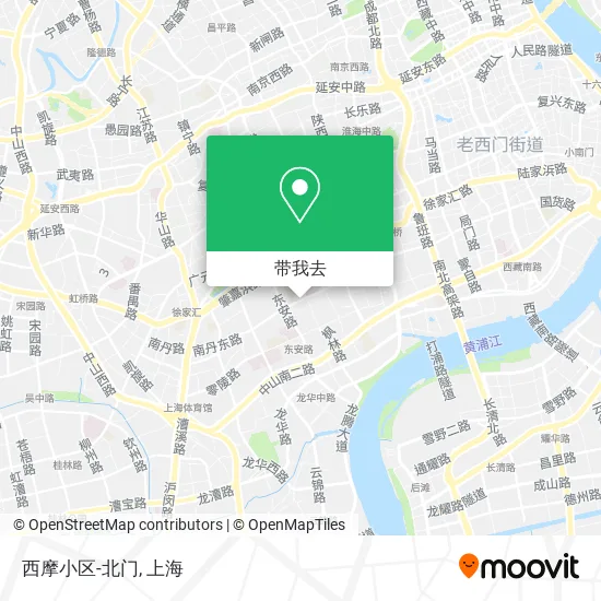 西摩小区-北门地图