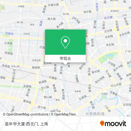 嘉年华大厦-西北门地图