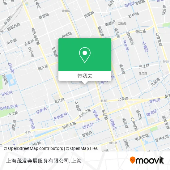 上海茂发会展服务有限公司地图