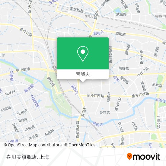 喜贝美旗舰店地图