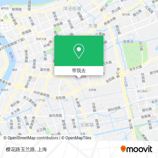 樱花路玉兰路地图