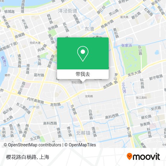 樱花路白杨路地图