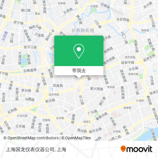 上海国龙仪表仪器公司地图