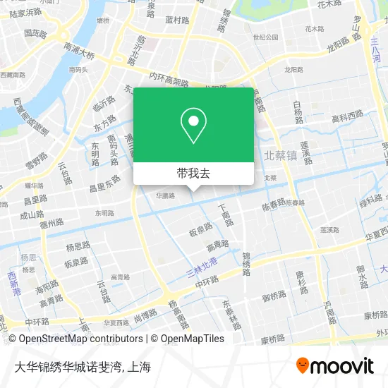 大华锦绣华城诺斐湾地图