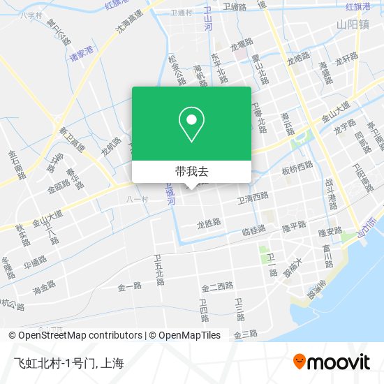 飞虹北村-1号门地图