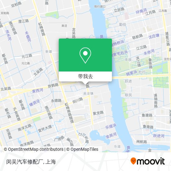 闵吴汽车修配厂地图