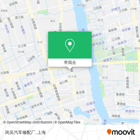 闵吴汽车修配厂地图