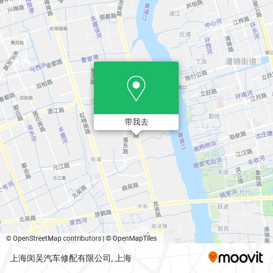 上海闵吴汽车修配有限公司地图