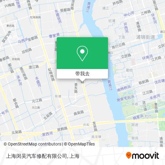上海闵吴汽车修配有限公司地图