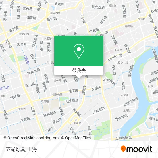 环湖灯具地图