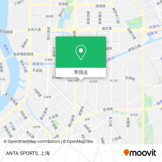 ANTA SPORTS地图