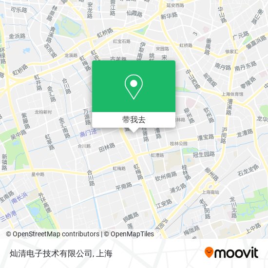 灿清电子技术有限公司地图