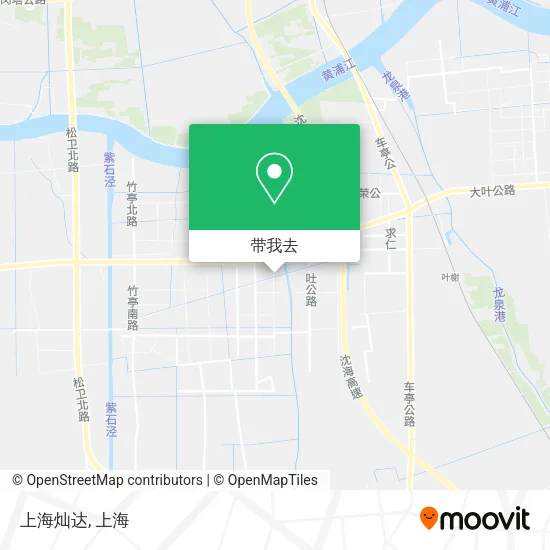 上海灿达地图