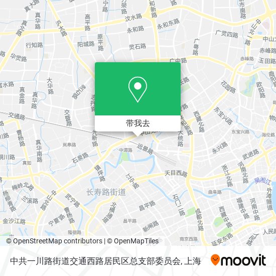 中共一川路街道交通西路居民区总支部委员会地图