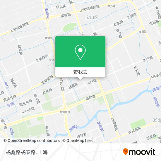 杨鑫路杨泰路地图
