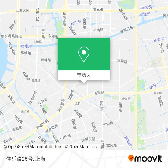 佳乐路25号地图