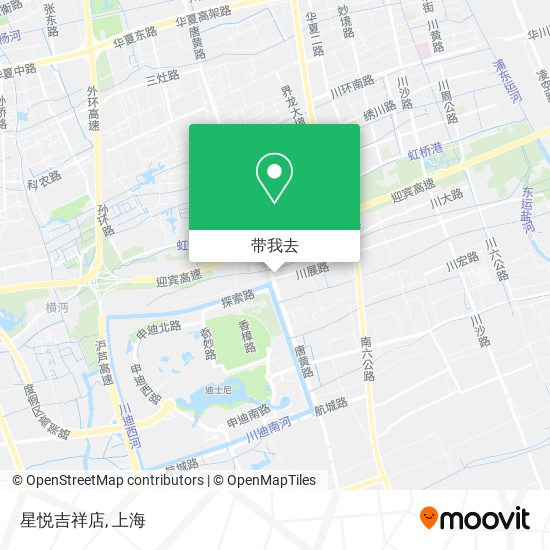 星悦吉祥店地图