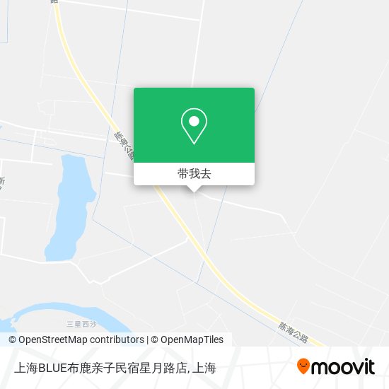 上海BLUE布鹿亲子民宿星月路店地图