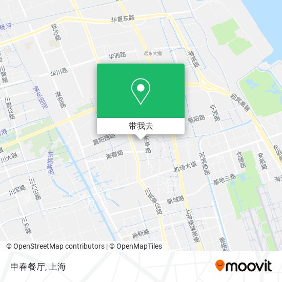 申春餐厅地图