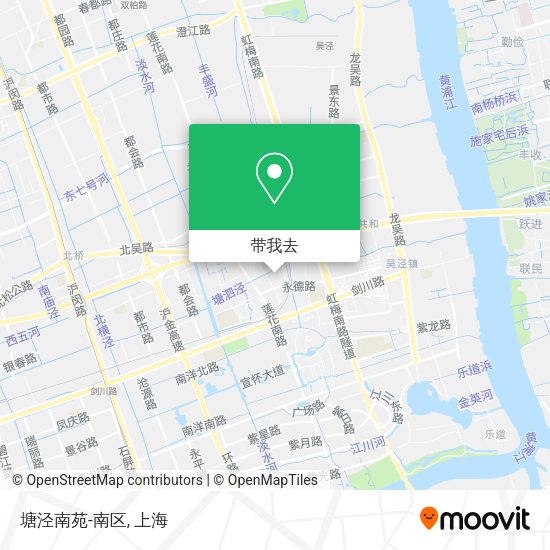 塘泾南苑-南区地图