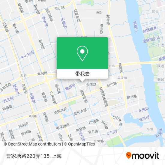 曹家塘路220弄135地图