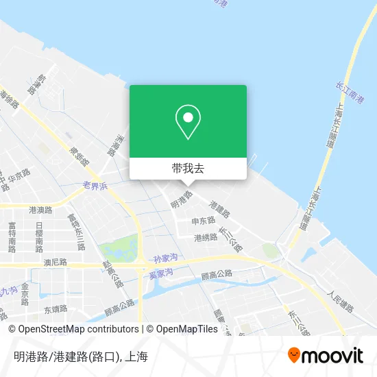 明港路/港建路(路口)地图