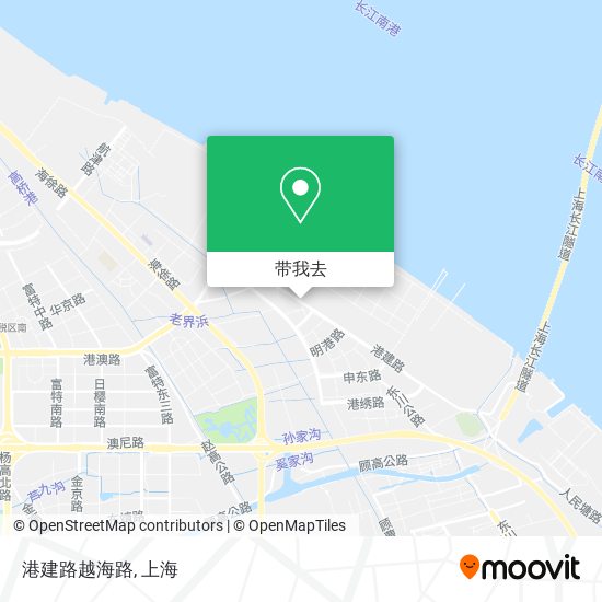 港建路越海路地图